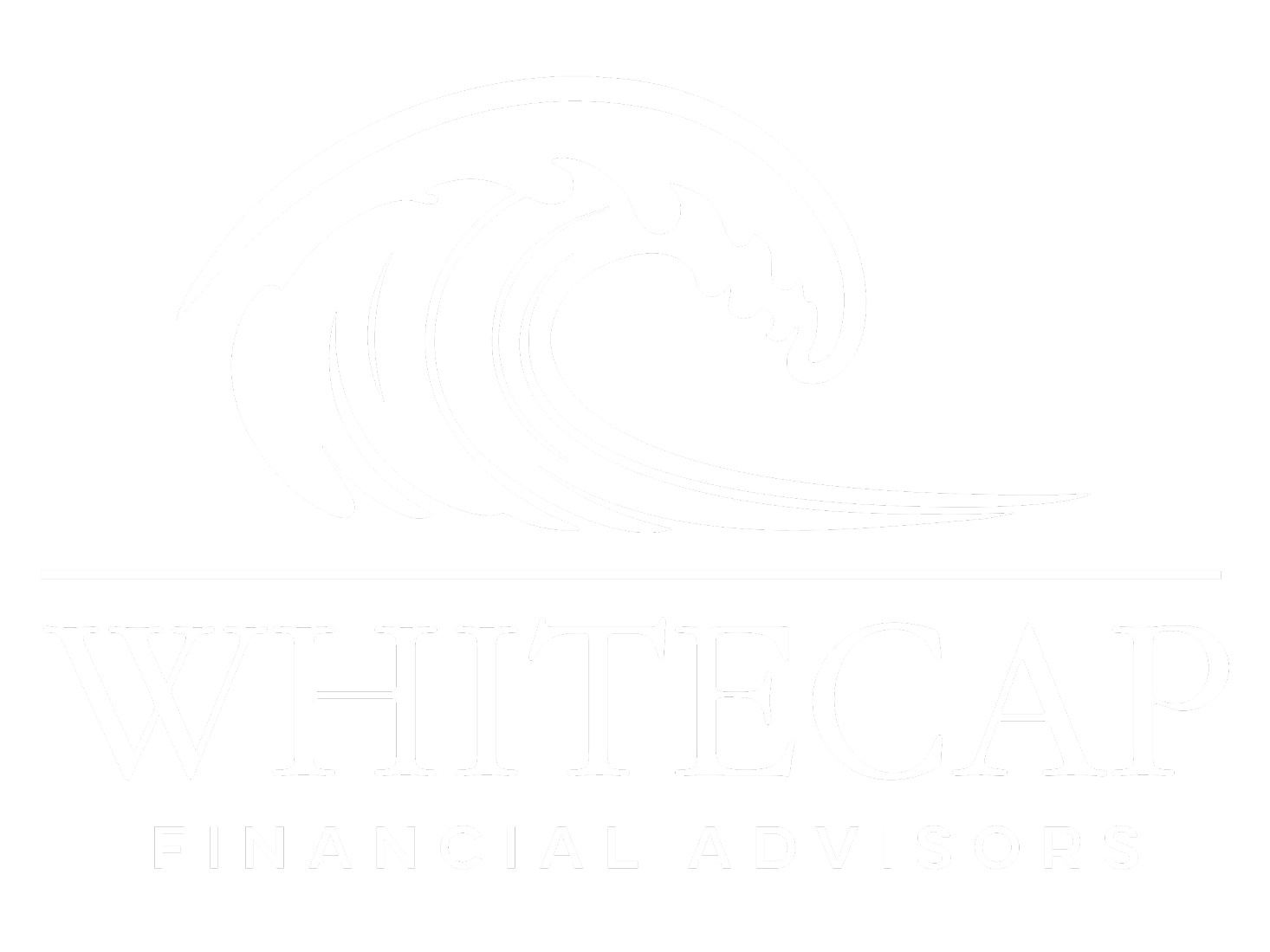 white logo - Whitecap Financial Advisors - Christopher Wooddell